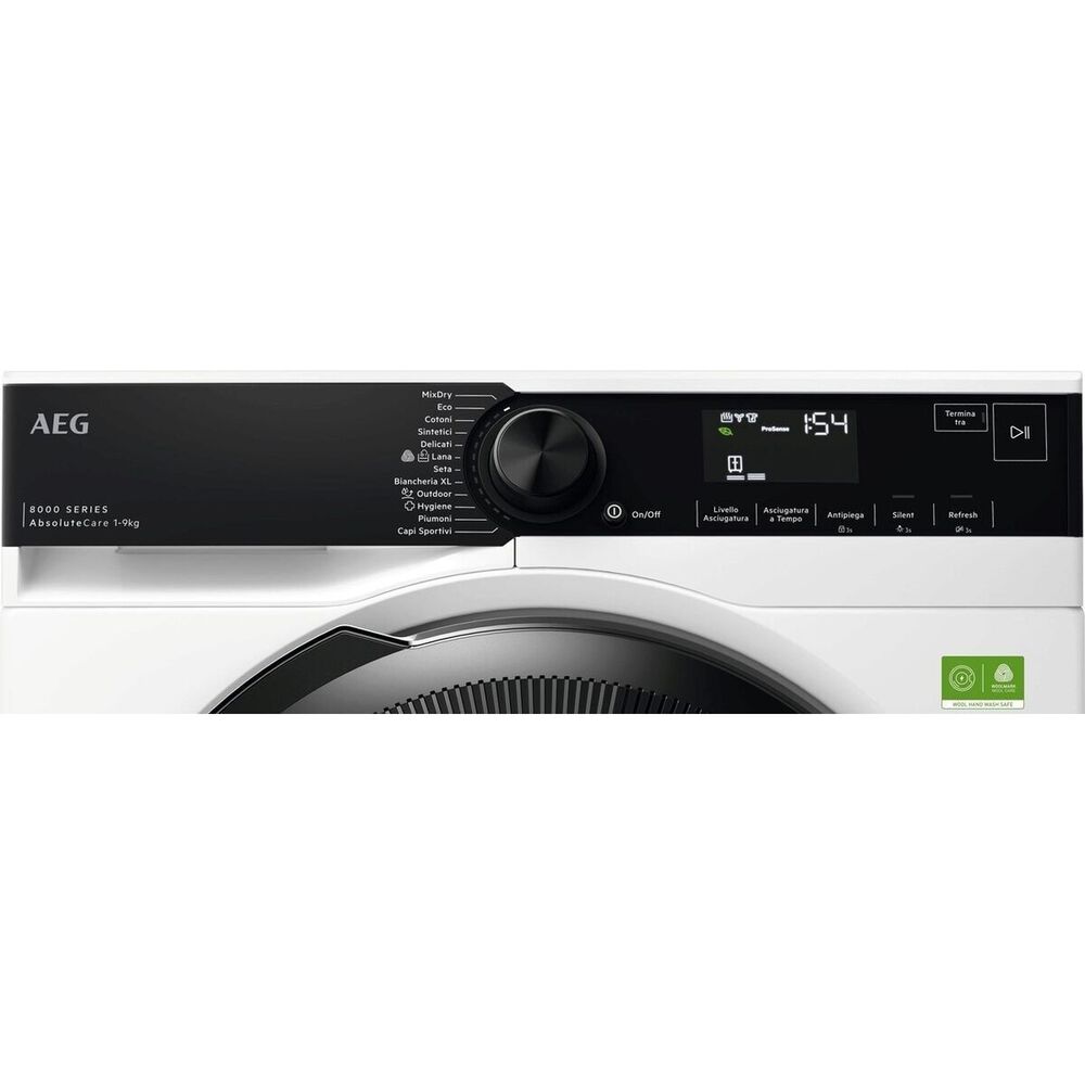 Asciugatrice AEG TR8HH9B, a pompa di calore, 9 Kg, profondit&agrave; 63,6 cm, programma Hygiene, Sistema filtrante: Easy Flow, Classe B - PRMG GRADING ROBN - 10%, image number 2