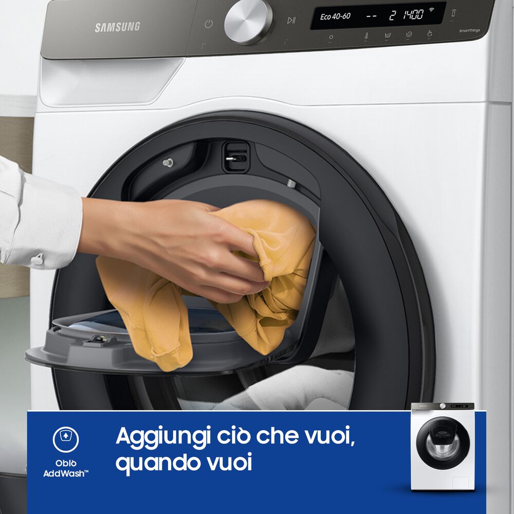 WW80T554DAT/S3 LAVATRICE, Caricamento frontale, 8 kg, 55 cm, Classe B, image number 8