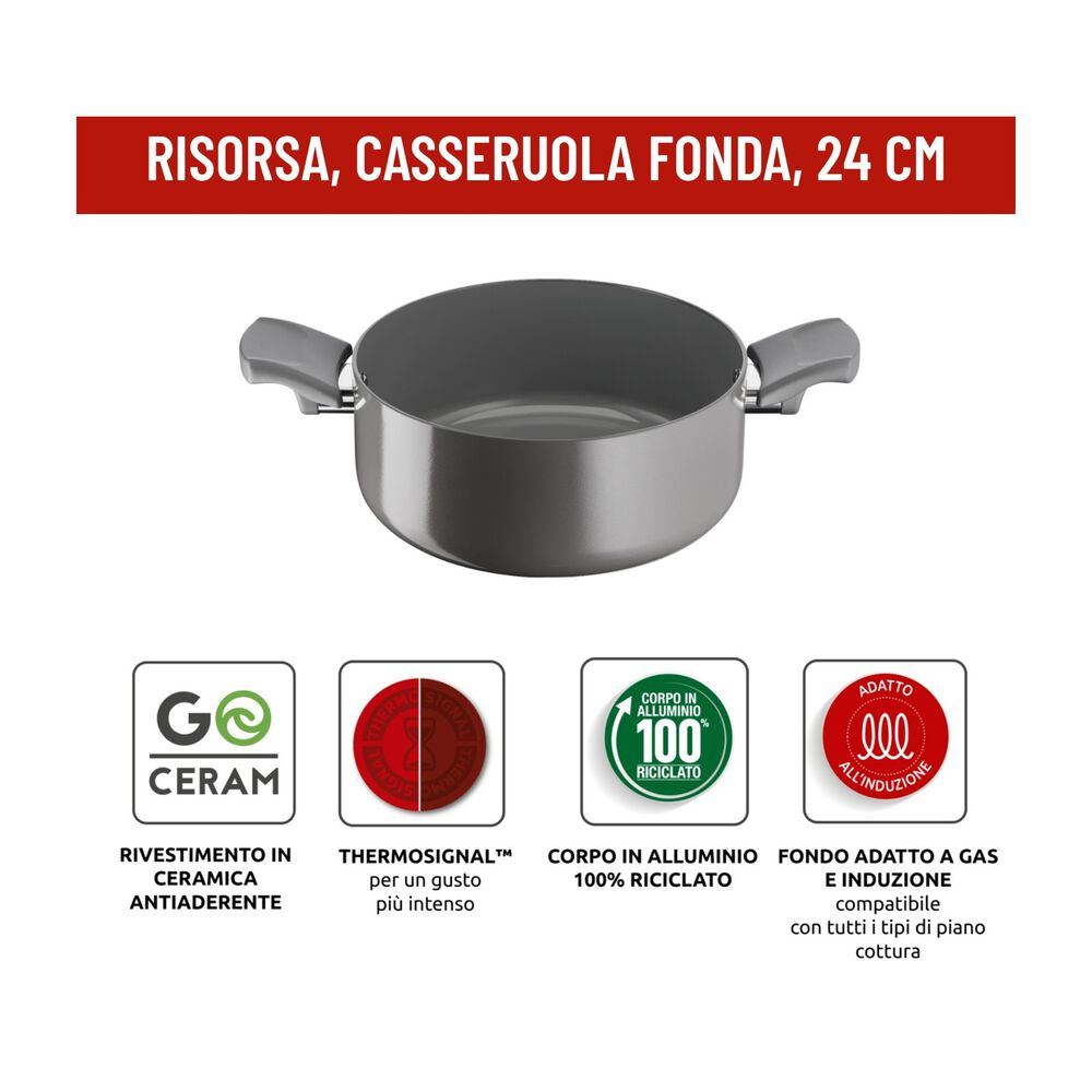 RISORSA-Casseruola 24cm, image number 1