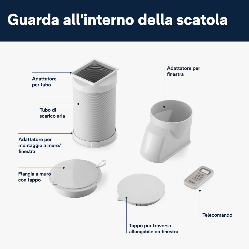 CONDIZIONATORE PORTATILE DE LONGHI PAC ES72 CLASSIC, image number 5