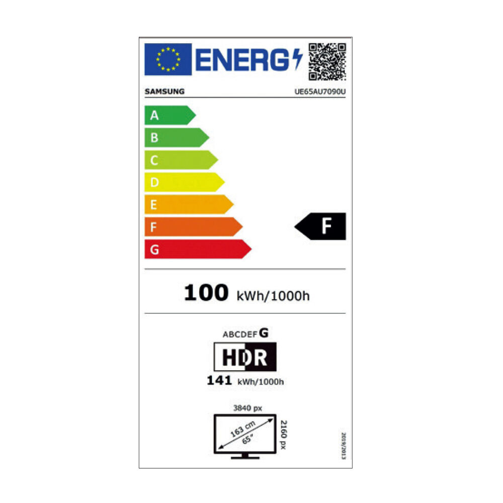 UE65AU7090UXZT TV LED, 65 pollici, UHD 4K, No, image number 6