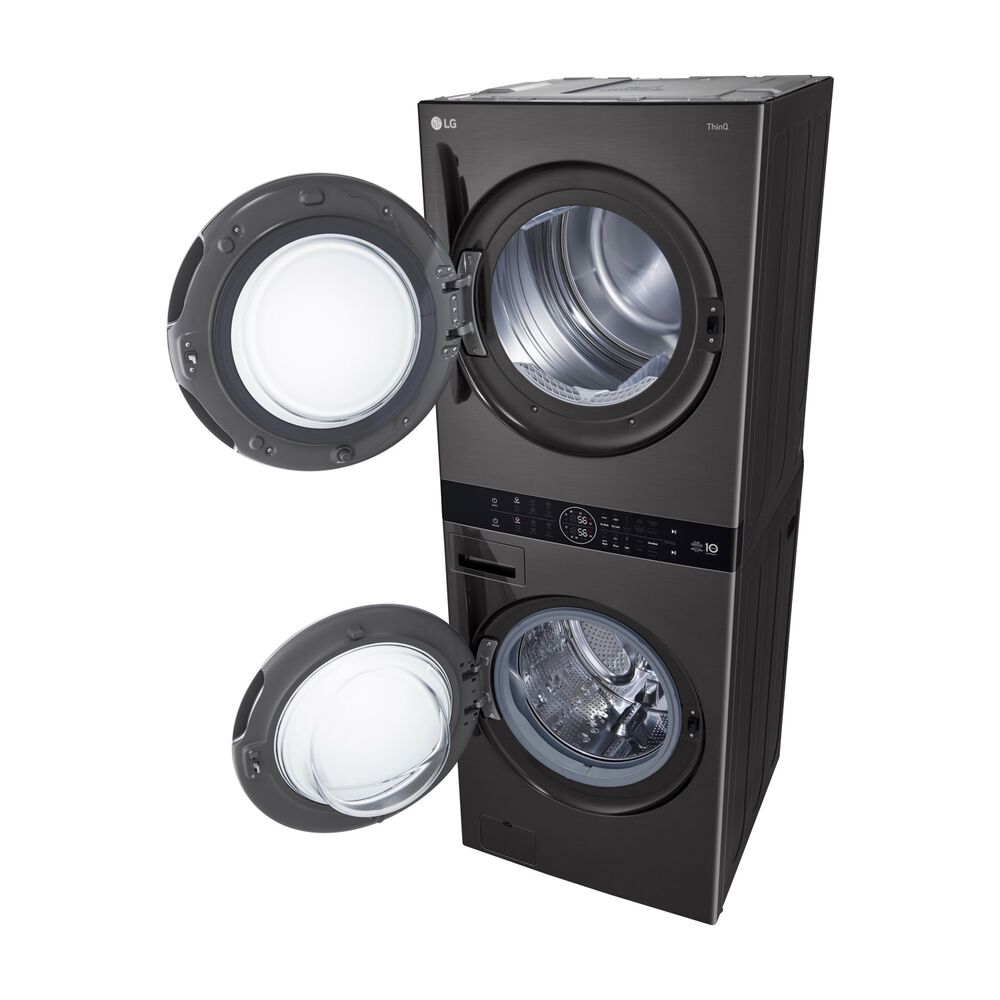 LG WT1716BBF LAVASCIUGA, Caricamento frontale, capacit&agrave; lavaggio 17 kg, capacit&agrave; asciugatura 16 kg, 6 programmi, Profondit&agrave; 77 cm, Giri 1100 rpm, Essence Black Steel, Classe E - PRMG GRADING ROBN - 10%, image number 16