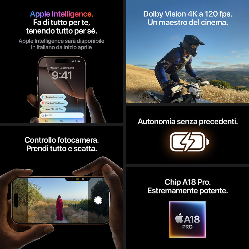 IPhone 16 Pro 1TB Blk TI, image number 7