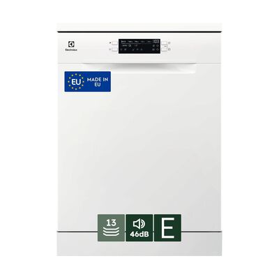 LAVASTOVIGLIE Libera installazione (FS) ESA47200SW, Programmi 8, Dimensioni: L 59,6 cm, A 84,5 cm, P 63 cm, Rumorosit&agrave; 46 dB(A), Consumo di acqua 9,9 l, BIANCO, Classe E - PRMG GRADING ROBN - 10%