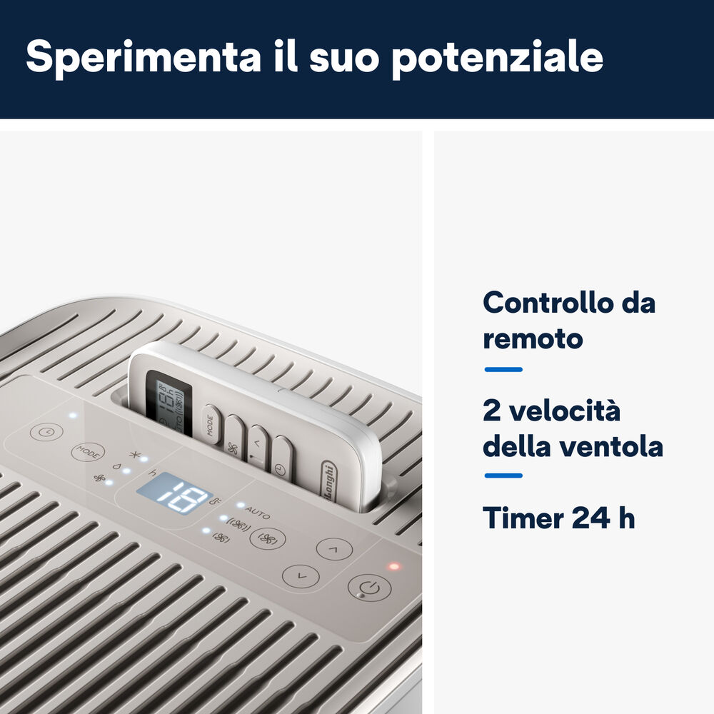 CONDIZIONATORE PORTATILE DE LONGHI PAC ES72 CLASSIC, image number 3
