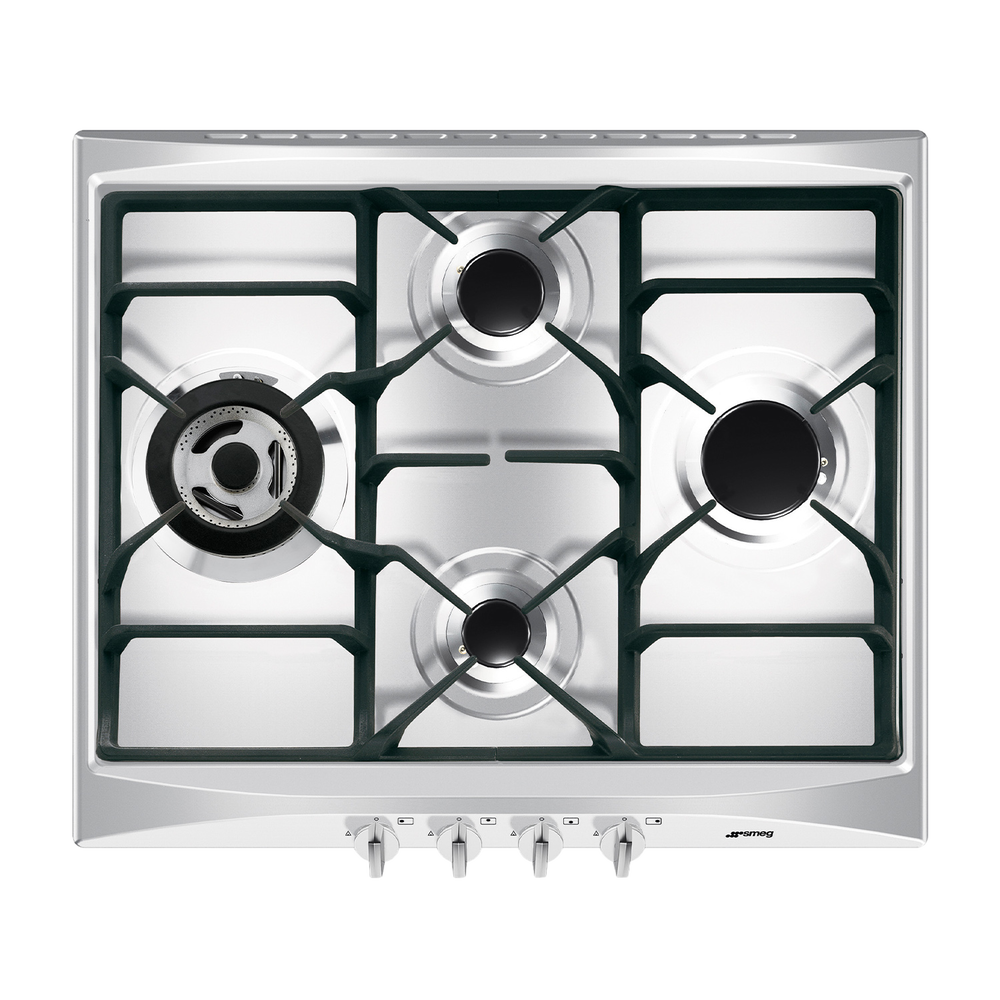 SR264XGH2 PIANO COTTURA GAS, 4 zone di cottura, dimensioni: L 60 cm, P 50,3 cm, piano in Acciaio inossidabile, Acciaio Inox - PRMG GRADING ROAN - 4.99%, image number 0