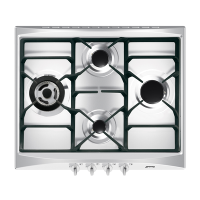 SR264XGH2 PIANO COTTURA GAS, 4 zone di cottura, dimensioni: L 60 cm, P 50,3 cm, piano in Acciaio inossidabile, Acciaio Inox - PRMG GRADING ROAN - 4.99%
