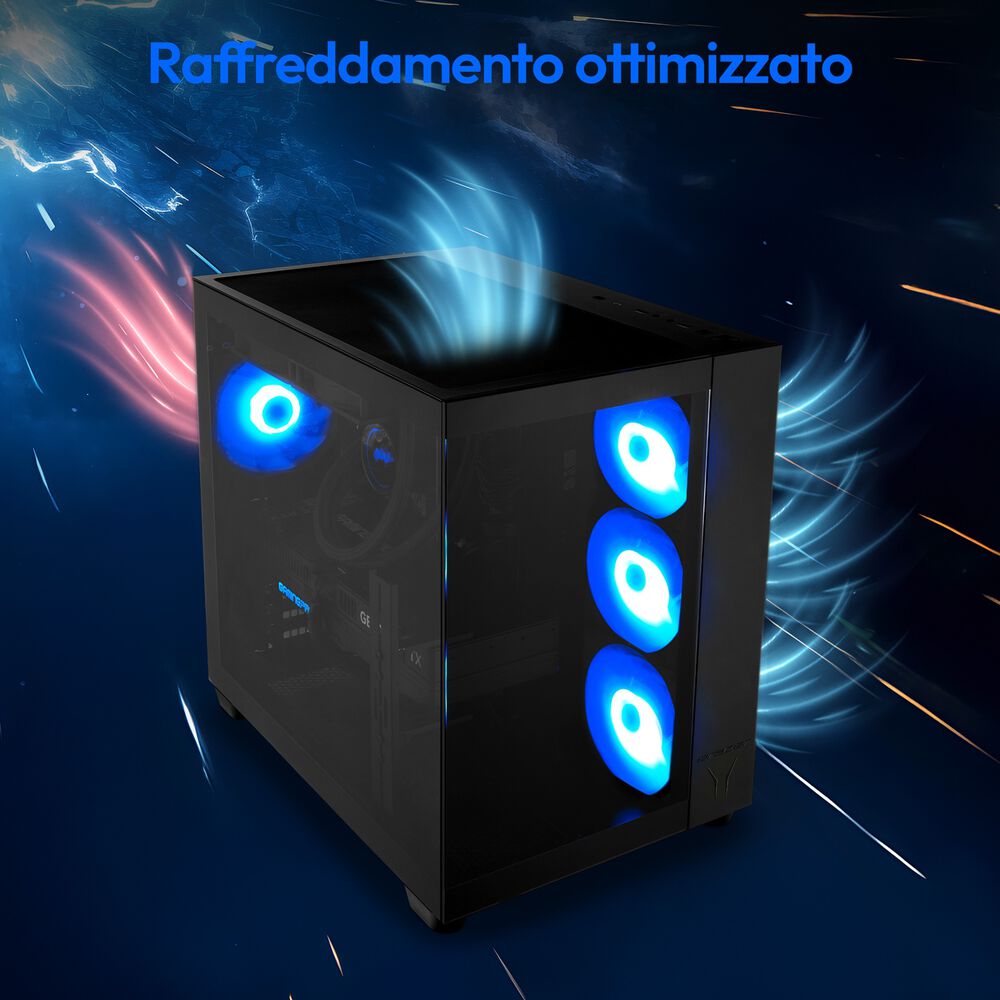 MEDION DESKTOP ERAZER Tank X10e, Intel&reg;, Core I7 14700, 5.3 GHz, GeForce RTX&trade; 5070 Ti, RAM 32 GB, 2000 GB SSD - PRMG GRADING ROBN - 10%, image number 4