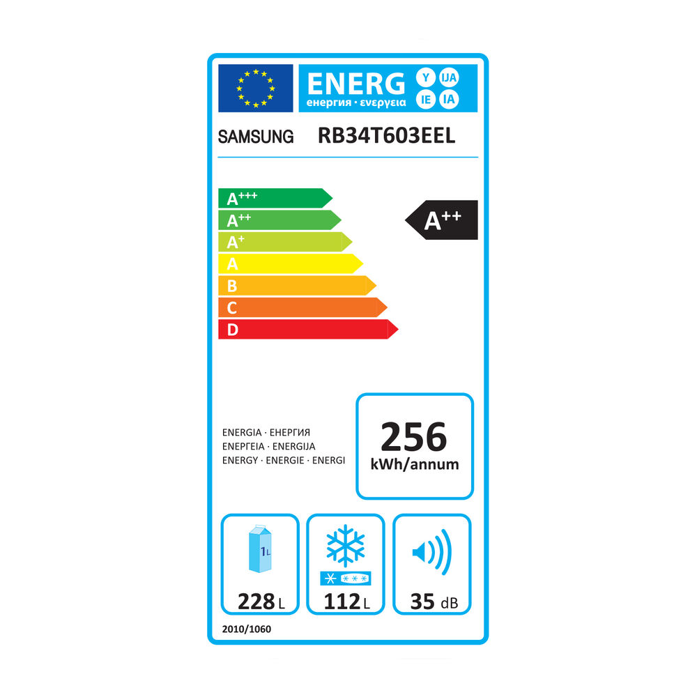 RB34T603EEL/EF FRIGORIFERO COMBINATO, image number 5