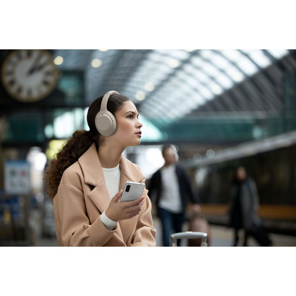 WH1000XM4S.CE7 CUFFIE WIRELESS, SILVER, image number 4
