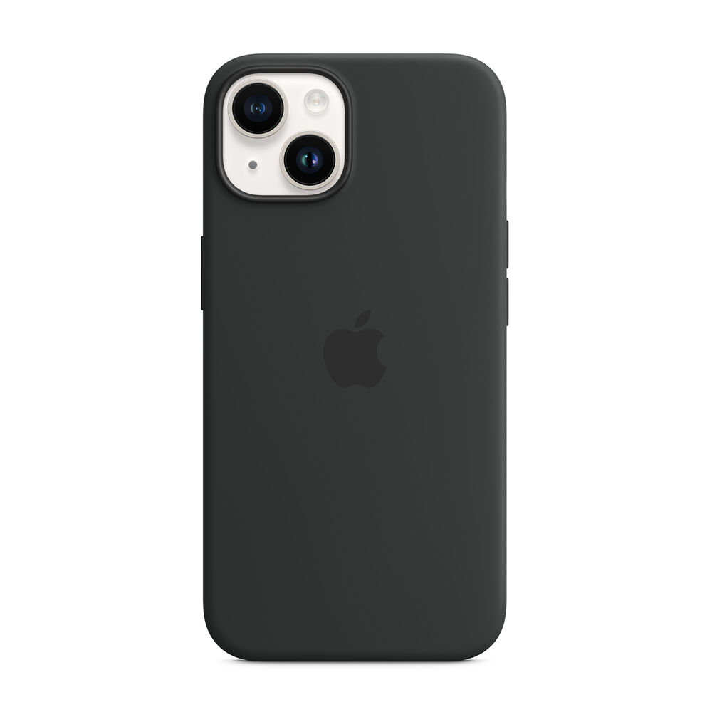 Custodia MagSafe in silicone per iPhone 14 - Mezzanotte, image number 1