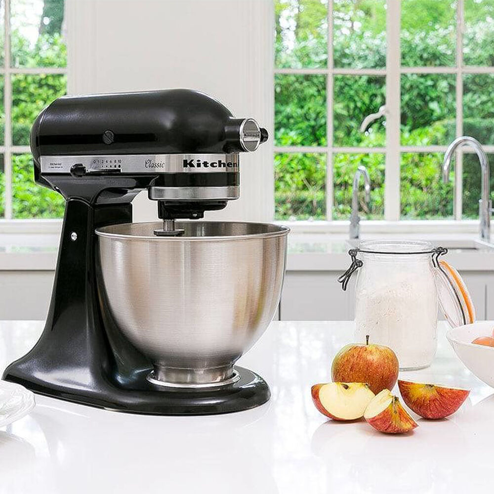  IMPASTATRICE PLANETARIA KITCHENAID 5K45SSEOB, capacità della ciotola 4,3 l, 275 W, NERO, image number 6