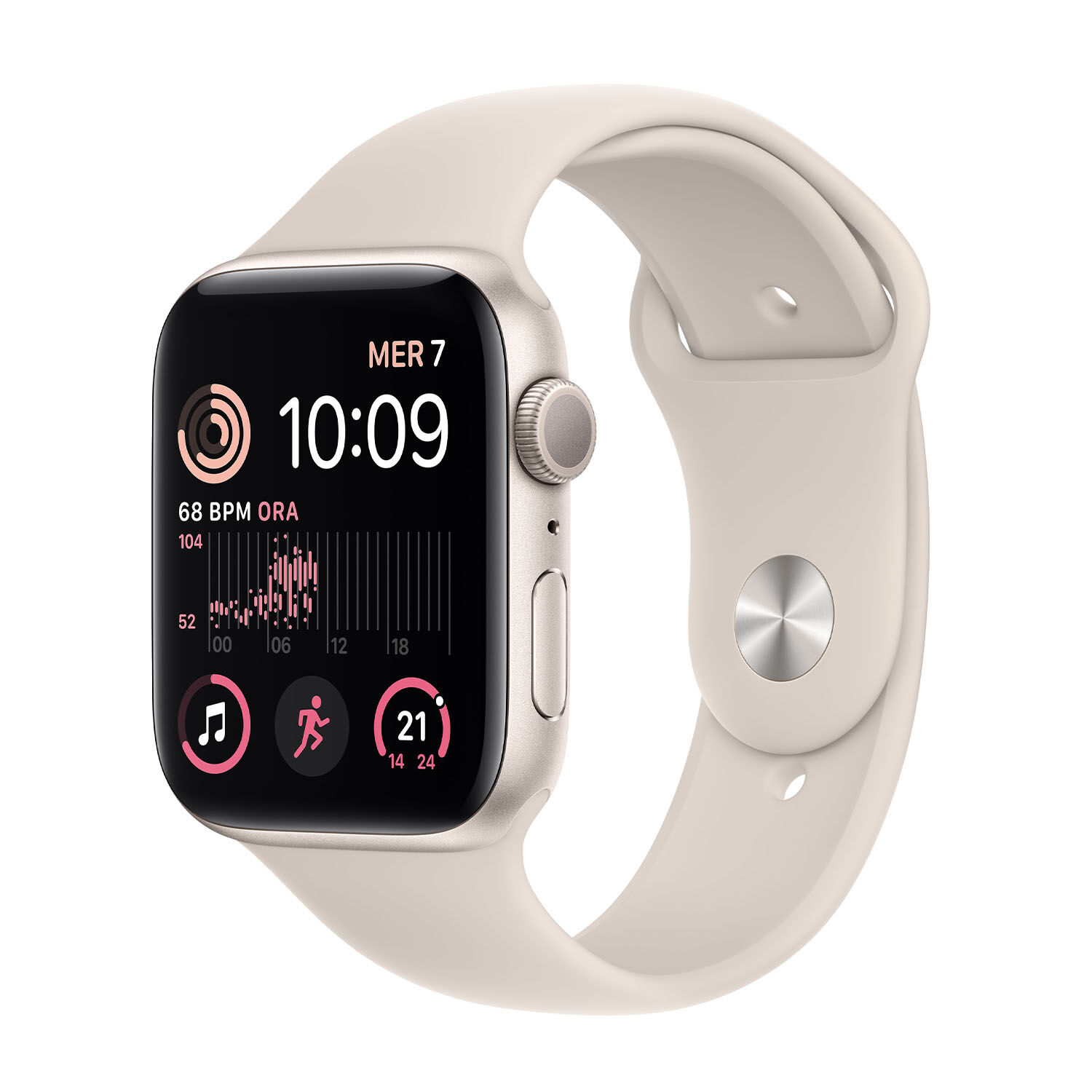 APPLE Watch SE GPS 44mm Cassa in alluminio color galassia con Cinturino  Sport Galassia - Regular (2? Generazione) Ricondizionato | MediaWorld -15%  sconto