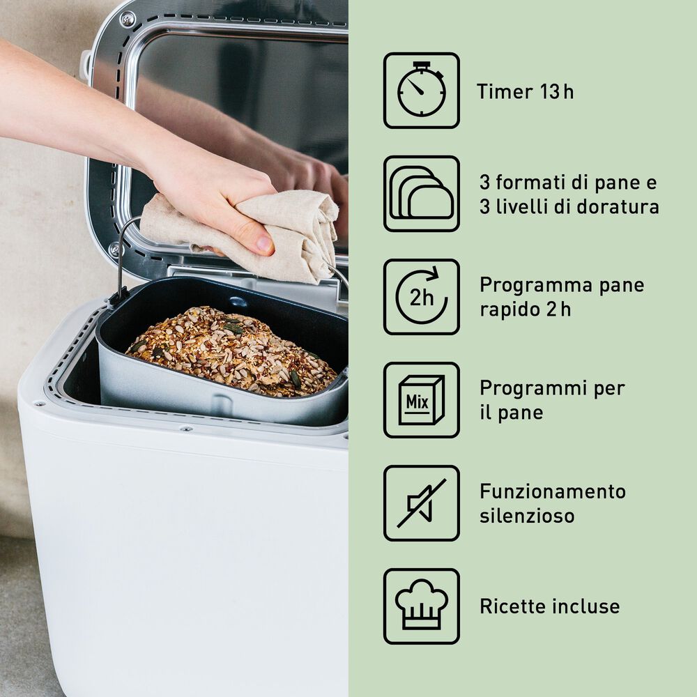 MACCHINA DEL PANE PANASONIC SD-B2510WXE, image number 4