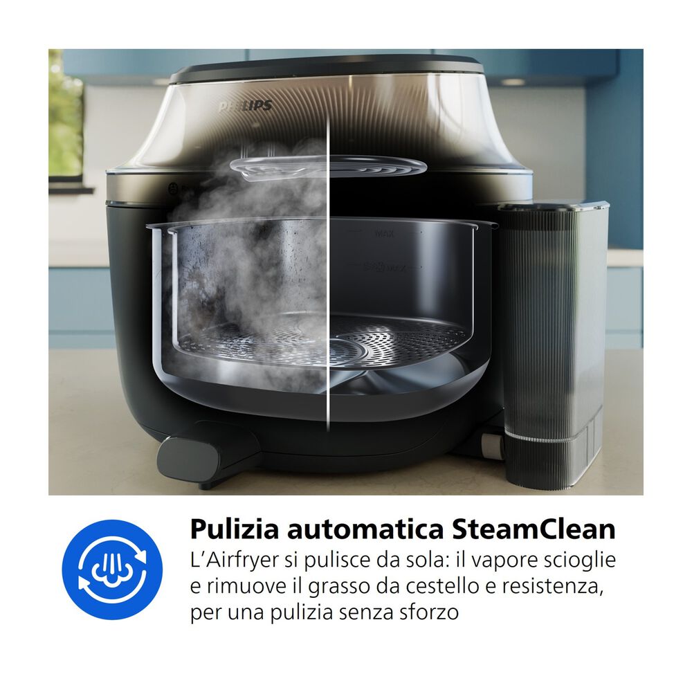 Airfryer Serie 5000 da 7.2L con vapore NA543/00, image number 15