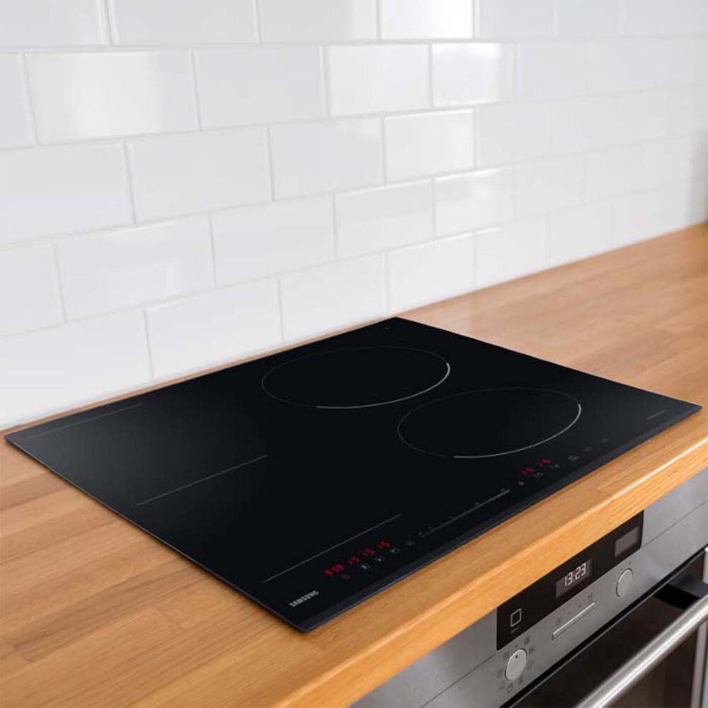SAMSUNG NZ64R3747BK/UR PIANO COTTURA A INDUZIONE, 4 zone di cottura, dimensioni: L 59 cm, P 52 cm, piano in Vetroceramica, Vetroceramica Nero - PRMG GRADING ROBN - 10%, image number 1
