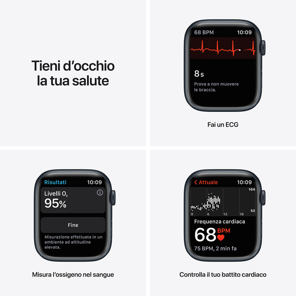 SMARTWATCH APPLE Watch S7 GPS 45 mm, image number 4