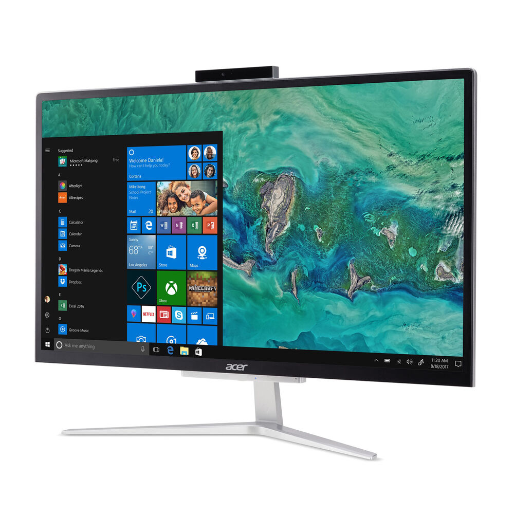 C22-820 AIO, 21,5 pollici, Intel® Pentium®, 8 GB SSD 256 GB, Nero, image number 2