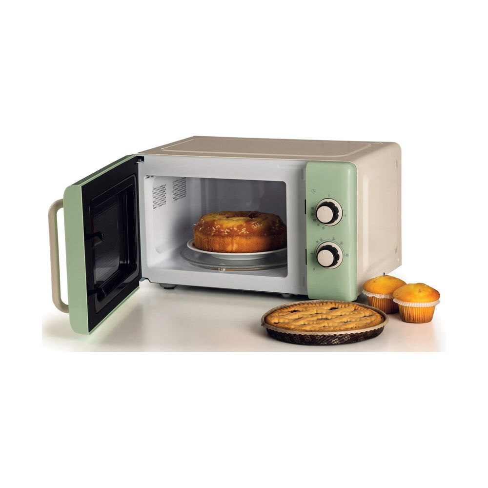 MICROONDE FORNO MW VINTAGE 20 LT, capacit&agrave; 20 l, potenza microonde max 800 W, 6 livelli di potenza, Verde - PRMG GRADING OOBN - 10%, image number 2
