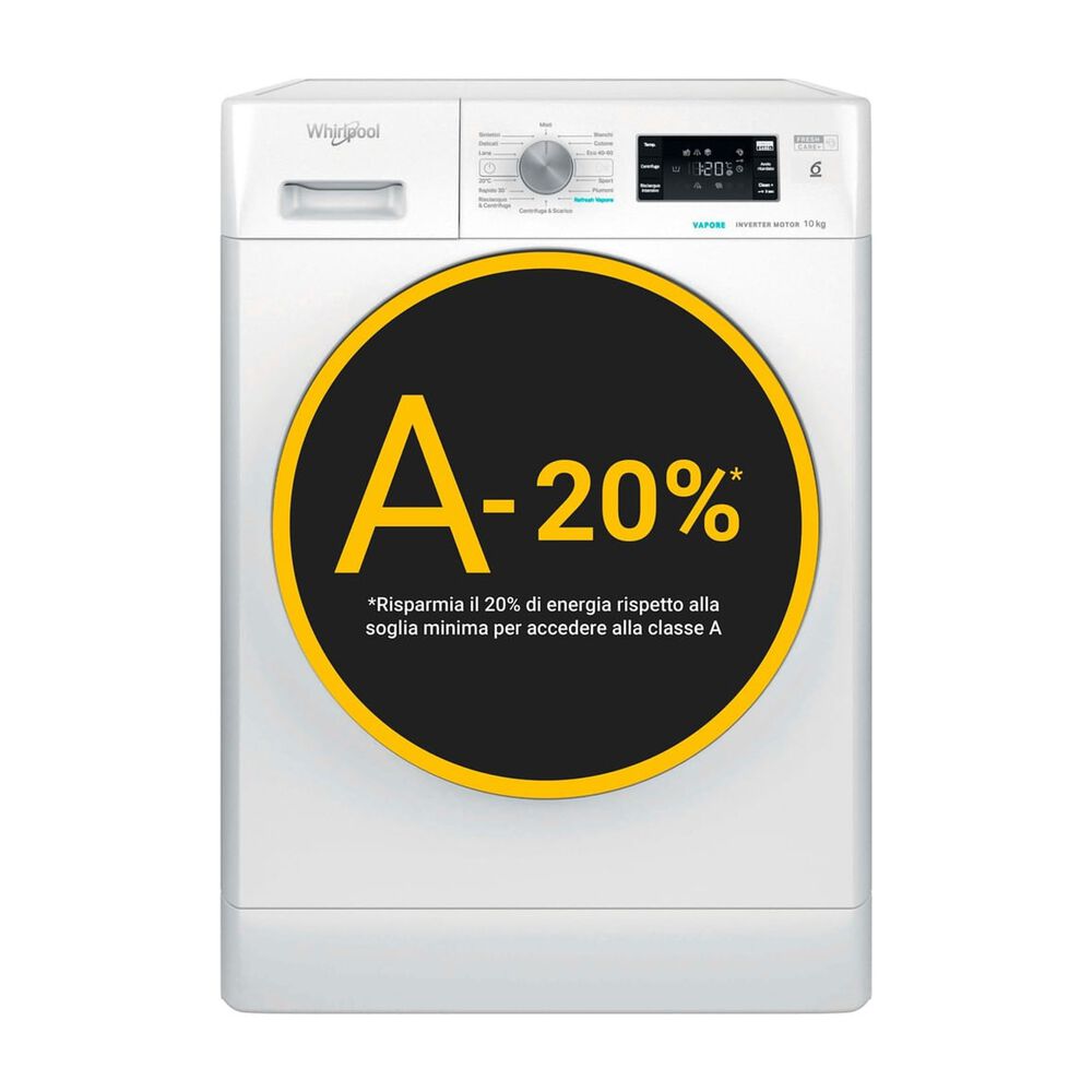 FFB 1048 BSV IT LAVATRICE, Caricamento frontale, 10 kg, 14 programmi, Profondit&agrave; 60,5 cm, Giri 1400 rpm, Bianco, livello rumorosit&agrave; centrifuga 76 dB(A), Classe A - PRMG GRADING ROCN - 14.99%, image number 0