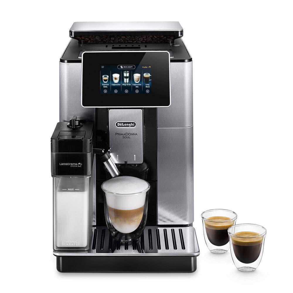 PrimaDonna ECAM610.75.MB MACCHINA CAFFÉ AUTOMATICA, Silver Black, image number 0