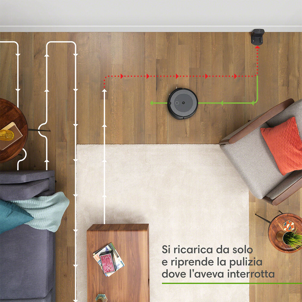 Roomba i4+ aspirapolvere robot, 33 W, image number 5