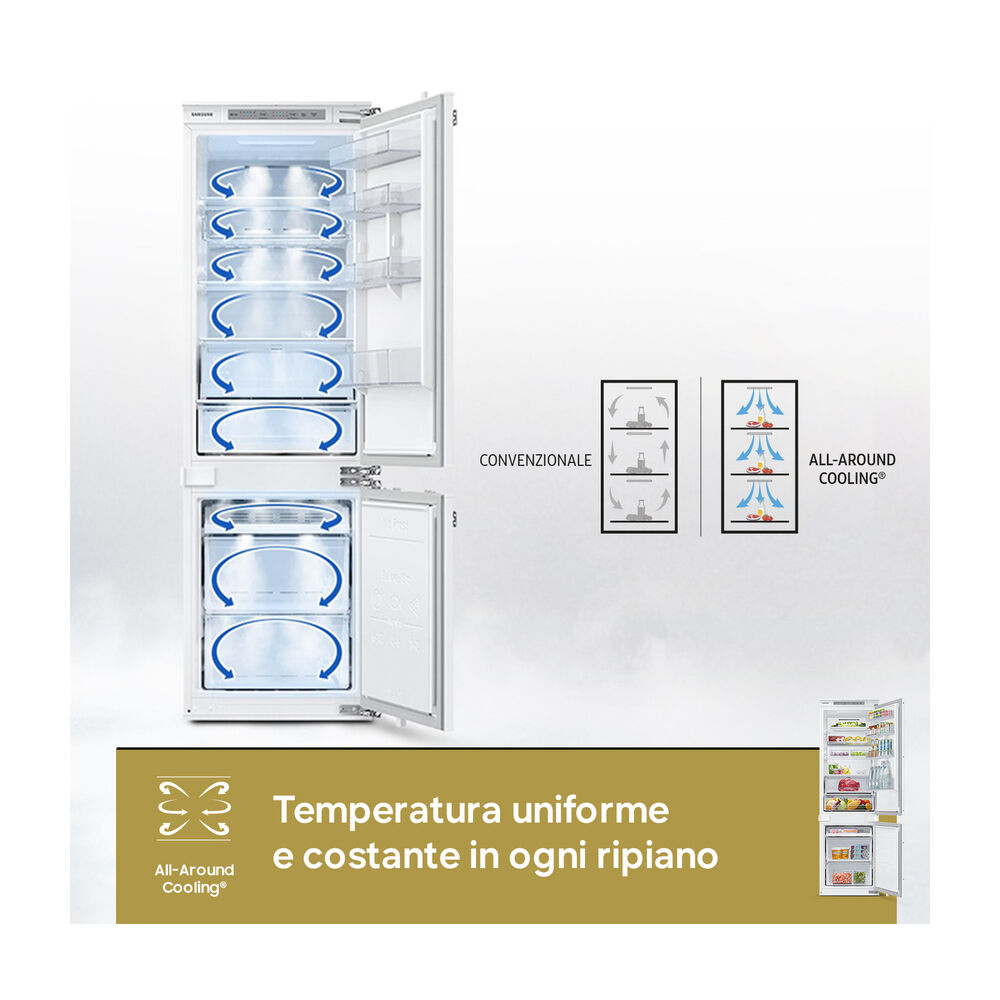 BRB26605EWW/EF FRIGORIFERO INCASSO, image number 3