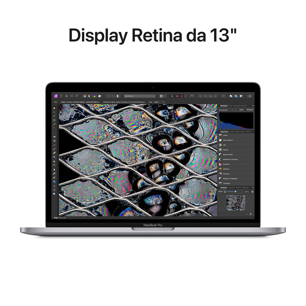 MB PRO MNEJ3T , 13,3 pollici, processore Apple, Apple GPU 10-core, 8 GB, SSD 512 GB, Gray, image number 3