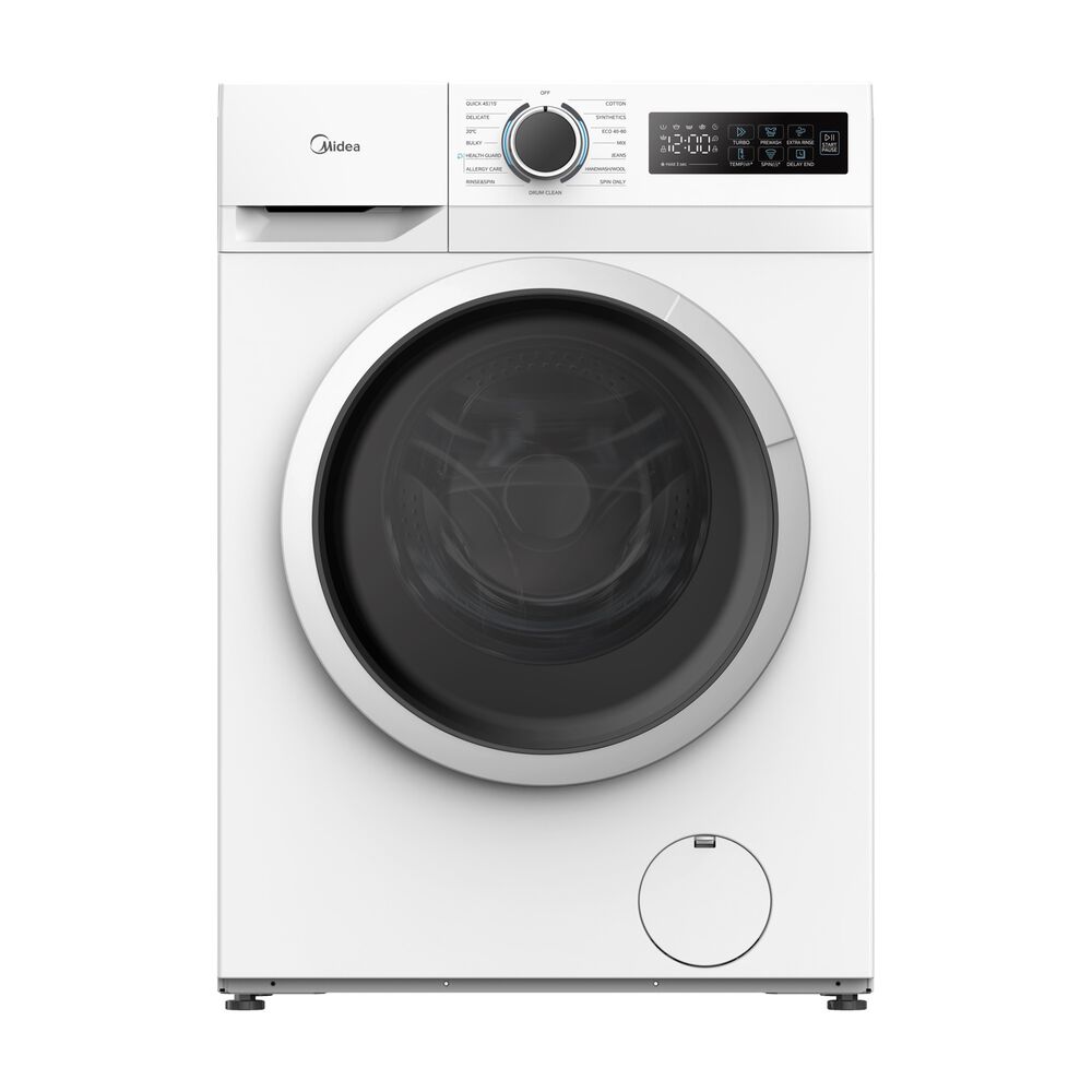 LAVATRICE Caricamento frontale MIDEA MF110W90BA10/W-IT, 9 kg, 1400 giri, 15 programmi, profondit&agrave; 59,5 cm,Turbo Wash, Classe A-10% - PRMG GRADING ROBN - 10%, image number 0