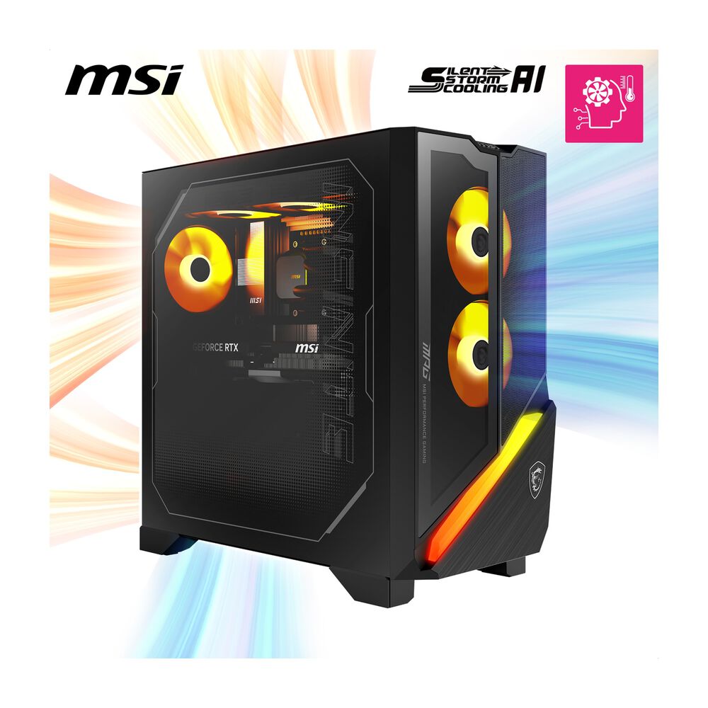 DESKTOP MPG Infinite Z3 X3D-101EU, AMD, Ryzen7 9800X3D, 4.7 GHz, GeForce RTX&trade; 5080, RAM 64 GB, 2000 GB SSD - PRMG GRADING OOBN - 10%, image number 2