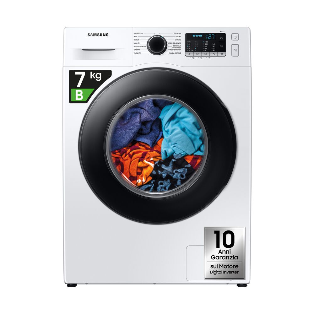 WW70TA026AE/ET LAVATRICE, Caricamento frontale, 7 kg, 55 cm, Classe B, image number 0