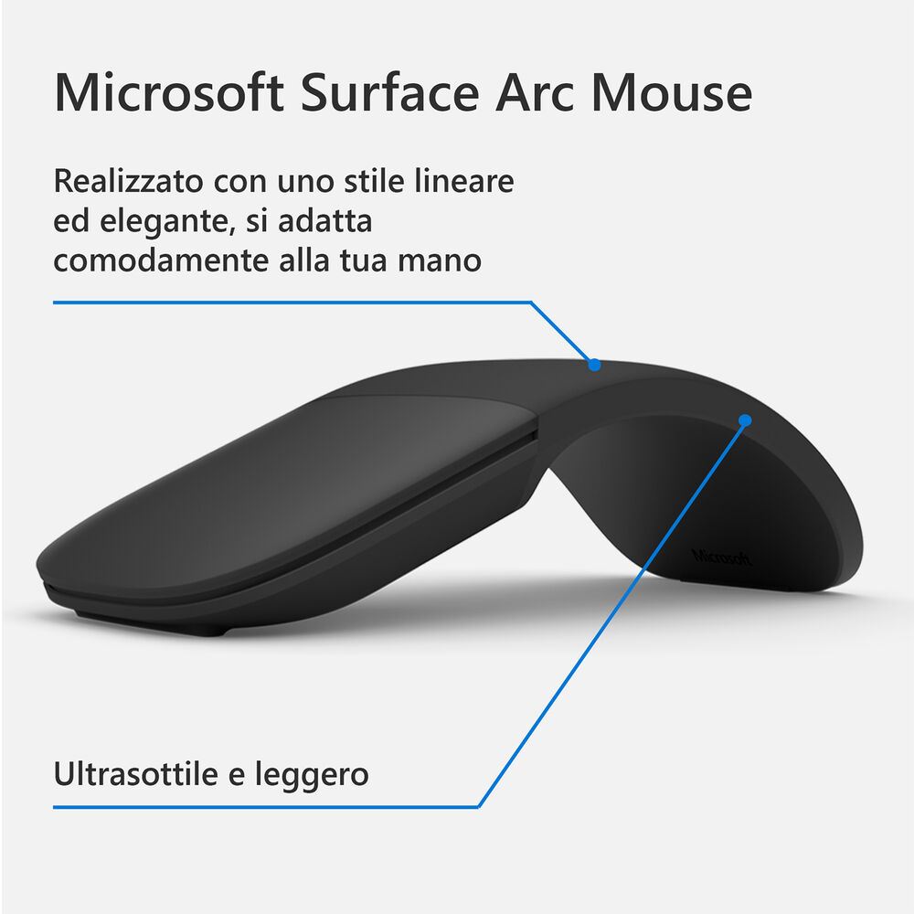 Surface Arc Mouse Black, image number 1