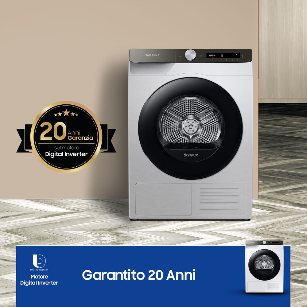DV80T5220AT/S3 asciugatrice, 8 kg, Classe A+++, image number 3