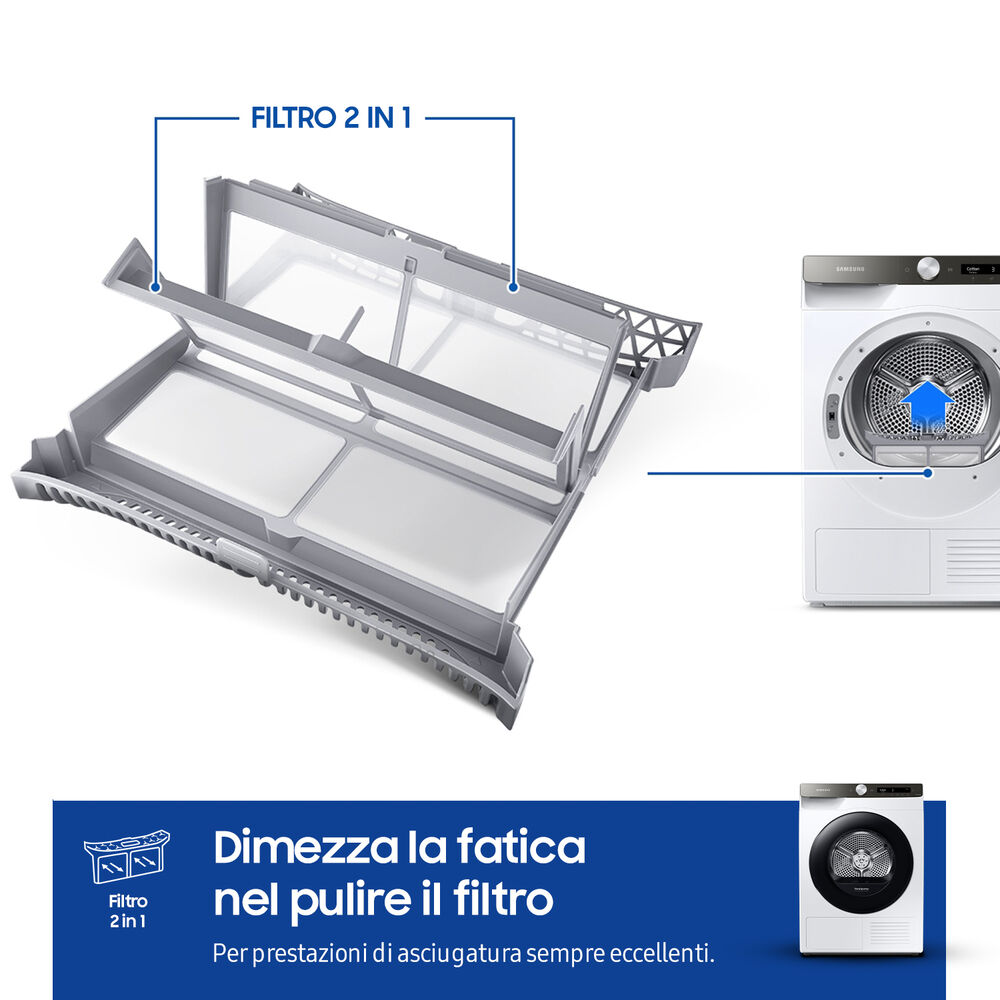 DV80T5220AT/S3 asciugatrice, 8 kg, Classe A+++, image number 12