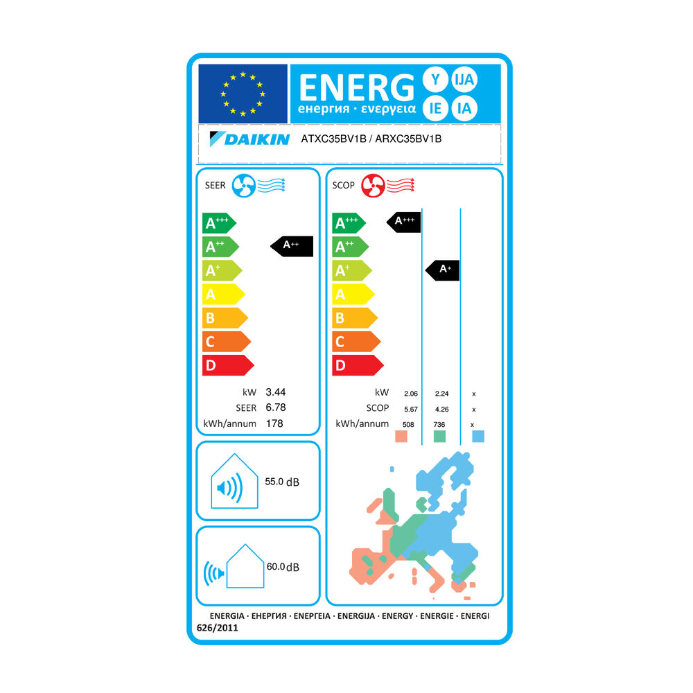 Condizionatore Fisso Unità Esterna DAIKIN ARXC35B, image number 1