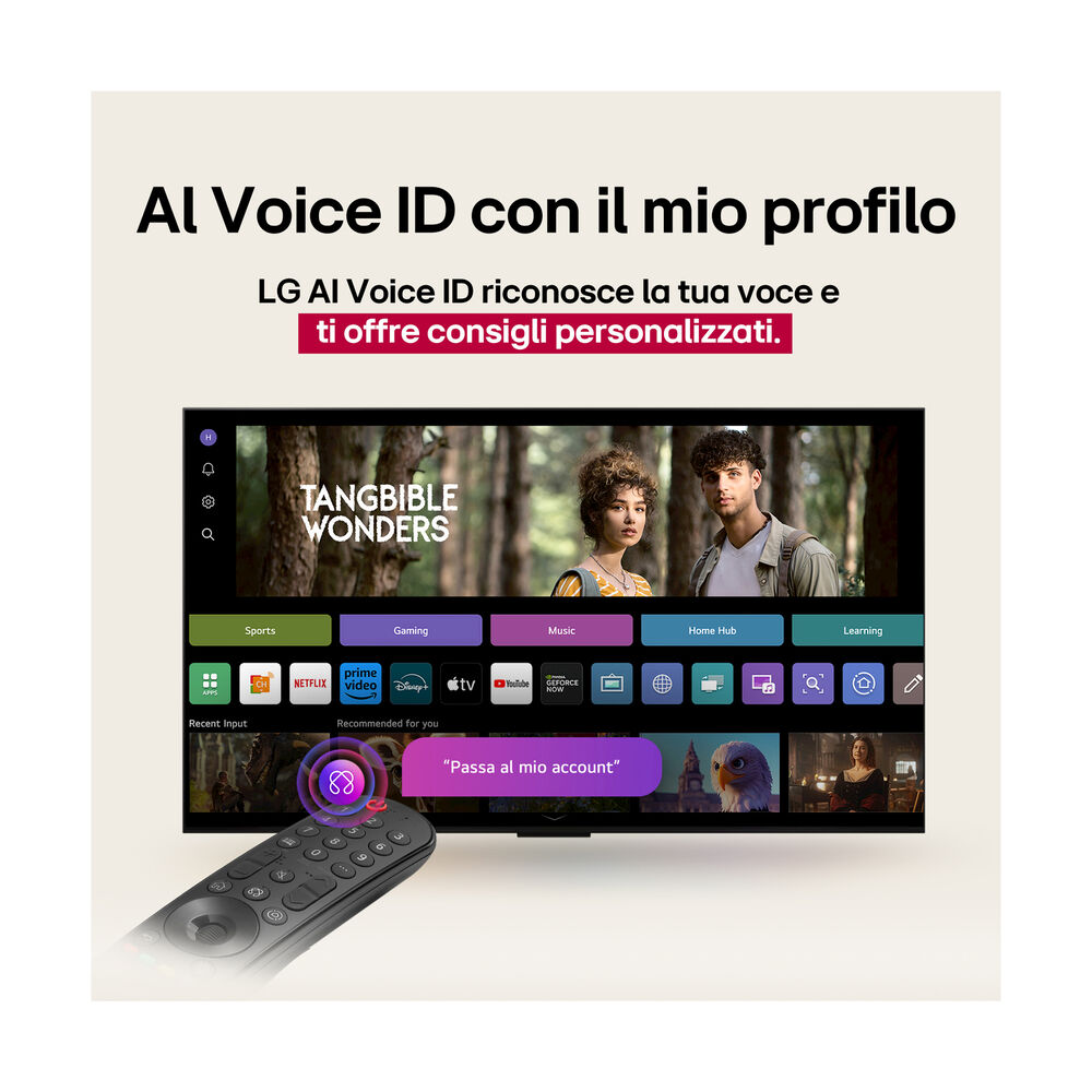 QNED AI 75QNED80A6A TV QNED, SMART TV, 75 ", QNED, Processore a7 Gen8 4K con AI, Charcoal Black, Classe D - PRMG GRADING OOBN - 10%, image number 21