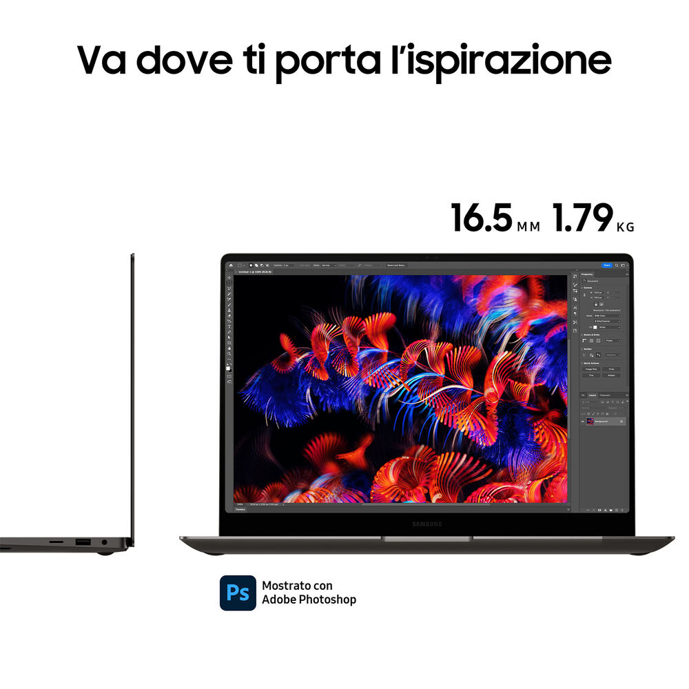 Galaxy Book3 Ultra, 16 pollici, processore Intel® Core™ i7, NVIDIA GeForce RTX 4050, 16 GB, SSD 512 GB, Graphite, image number 5
