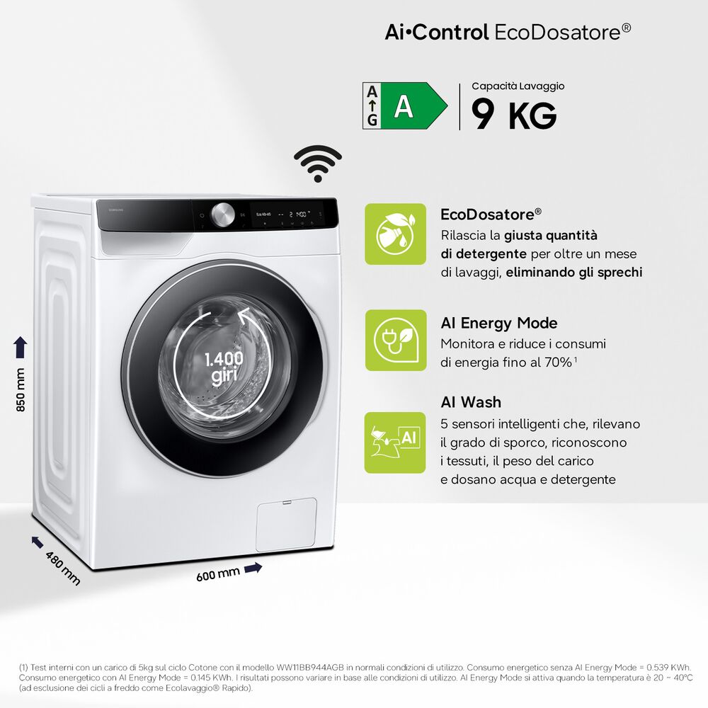 WW90DG6G94LKU3, image number 1