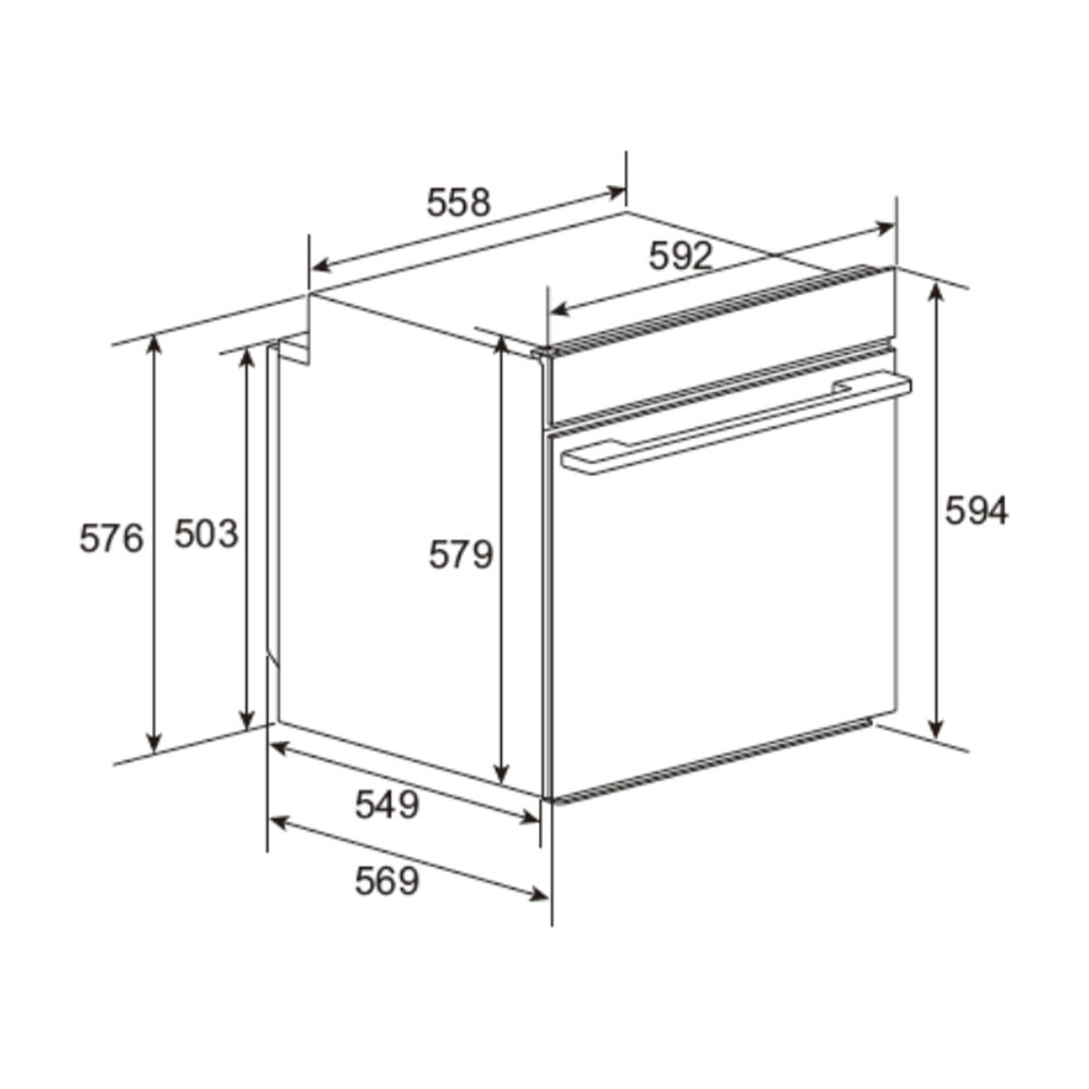 LG WSED7613S InstaView FORNO INCASSO Capacit&agrave; 76 l, dimensoni: L 59,2 cm-A 59,4 cm-P 56,9 cm, Inox, classe A+ - PRMG GRADING ROBN - 10%, image number 8