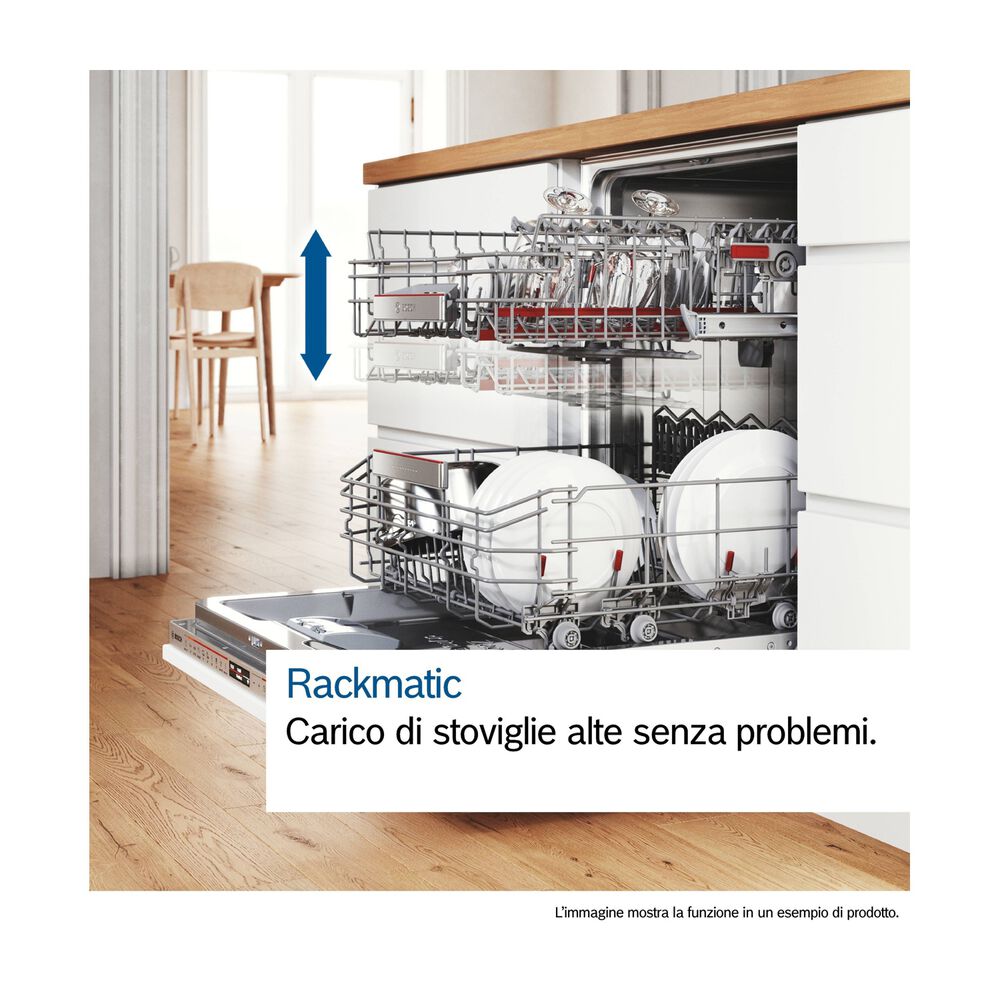 LAVASTOVIGLIE INCASSO Incasso built-in (BI) BOSCH SMV2HVX06E, Programmi 5, Dimensioni: L 59,8 cm, A 81,5 cm, P 55 cm, Rumorosit&agrave; 46 dB(A), Consumo di acqua 9 l, Classe C - PRMG GRADING ROBN - 10%, image number 13