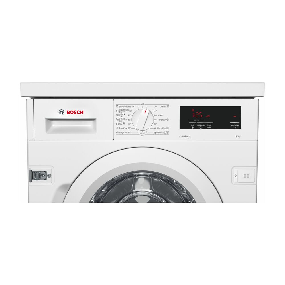 BOSCH WIW24342EU LAVATRICE INCASSO, Caricamento frontale, 8 kg, 10 programmi, Profondit&agrave; 54,4 cm, Giri 1200 rpm, Bianco, livello rumorosit&agrave; centrifuga 66 dB(A), Classe C - PRMG GRADING ROCN - 14.99%, image number 13