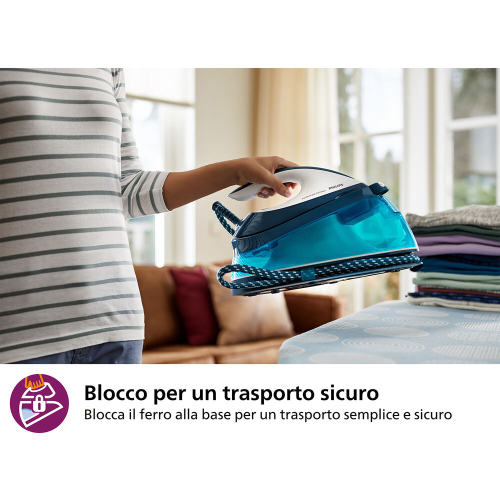 FERRO A CALDAIA PHILIPS PerfectCare Compact GC7844/20, image number 11