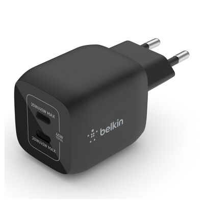 CARICABATTERIA DUAL USB-C