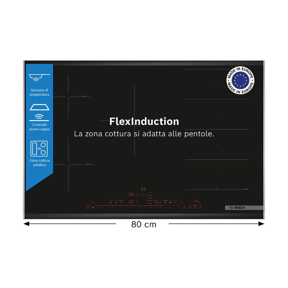  PIANO COTTURA BOSCH PXV875DV1E, zone cottura 5, image number 0