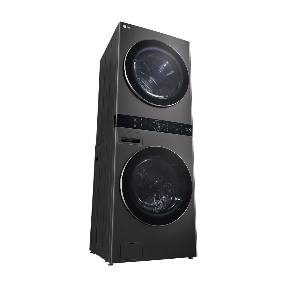 LG WT1716BBF LAVASCIUGA, Caricamento frontale, capacit&agrave; lavaggio 17 kg, capacit&agrave; asciugatura 16 kg, 6 programmi, Profondit&agrave; 77 cm, Giri 1100 rpm, Essence Black Steel, Classe E - PRMG GRADING ROBN - 10%, image number 24
