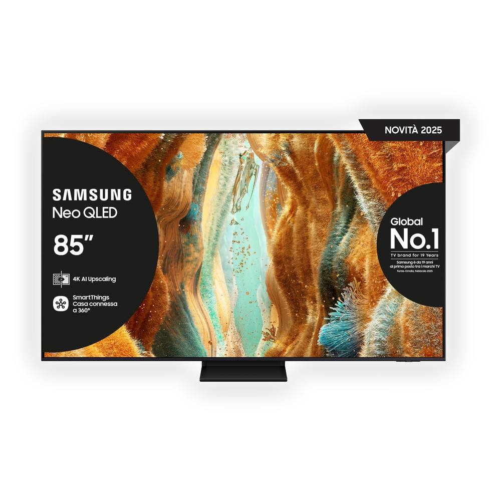 QE85QN70FAUXZT, Smart TV Neo QLED 85'', Vision AI, 4K Mini LED, Processore NQ4 AI Gen2,&nbsp;4K AI Upscaling, Motion Xcelerator 144Hz, Neo Quantum HDR, OTS Lite, AirSlim Design  - PRMG GRADING ROAN - 5%, image number 0