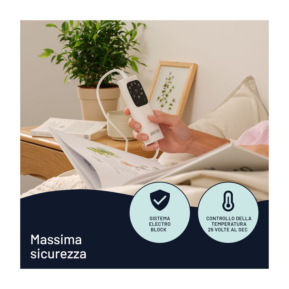 Coprimaterasso scaldasonno IMETEC MAXI ADAPTO ANALL MATRIM, image number 5