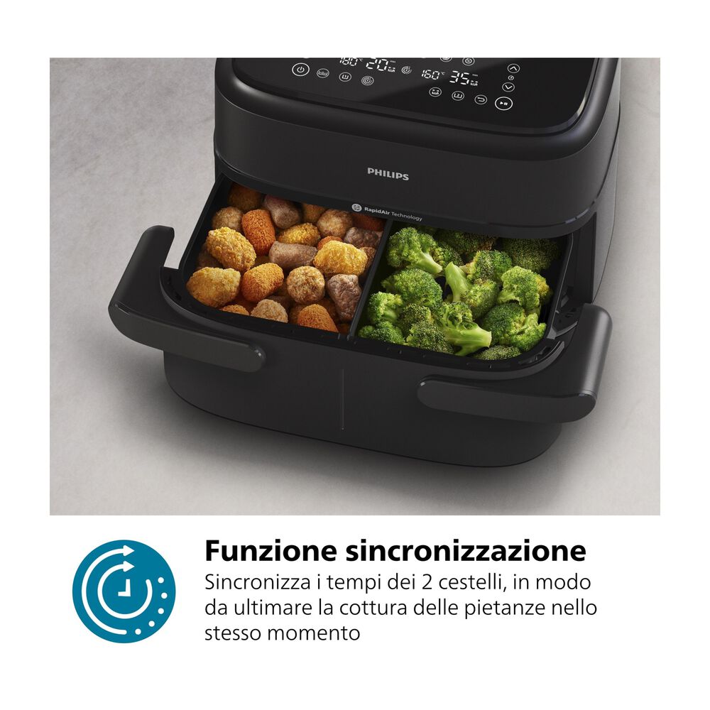 Airfryer Serie 1000 cestello Flexi 7.1L NA156/60, image number 10