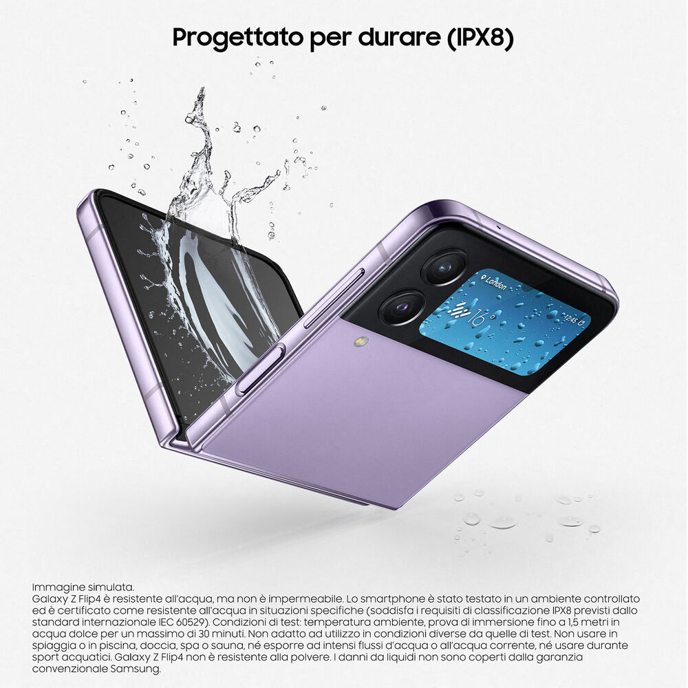 Galaxy Z Flip4, 128 GB, Pink Gold, image number 5