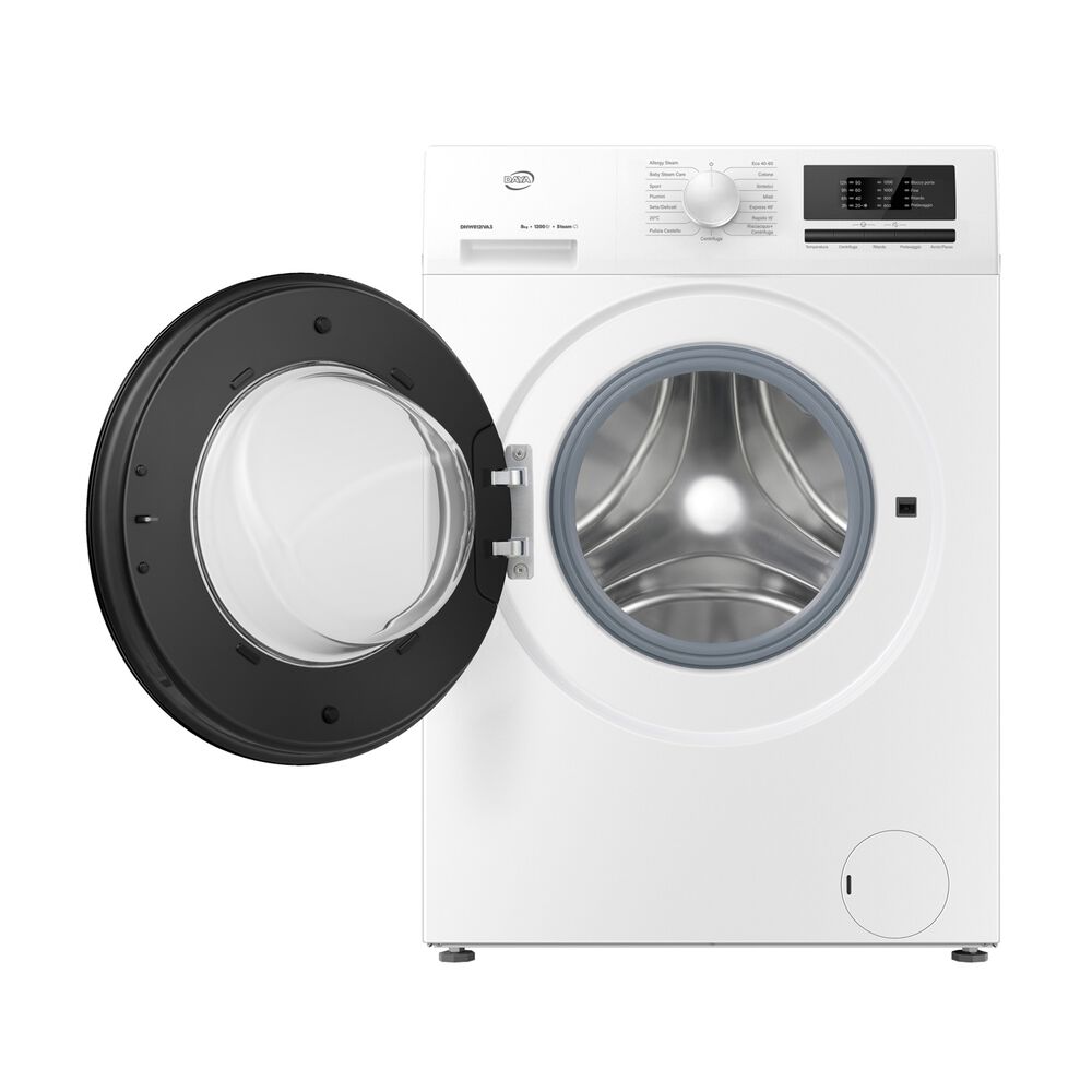 DAYA DHW812IVA3   LAVATRICE, Caricamento frontale, 8 kg, 15 programmi, Profondit&agrave; 54 cm, Giri 1200 rpm, Bianco, livello rumorosit&agrave; centrifuga 74 dB(A), Classe A  - PRMG GRADING ROAN - 5%, image number 1